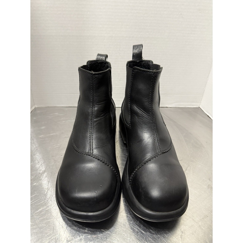 Dansko Black Leather Chelsea Ankle Boots Women's EU 39 US 8.5-9 Portugal